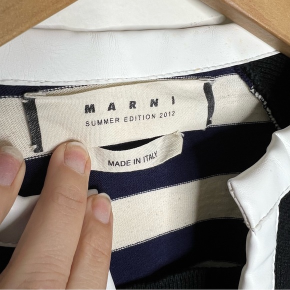 Marni Black and White Women's Sweater - Picture 5 of 10